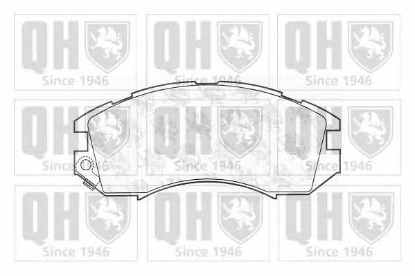 Quinton Hazell BP721 Brake Pad Set, disc brake BP721: Buy near me in Poland at 2407.PL - Good price!
