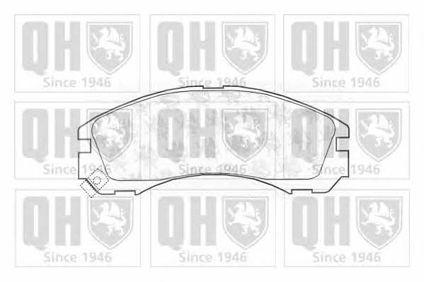 Quinton Hazell BP739 Brake Pad Set, disc brake BP739: Buy near me in Poland at 2407.PL - Good price!