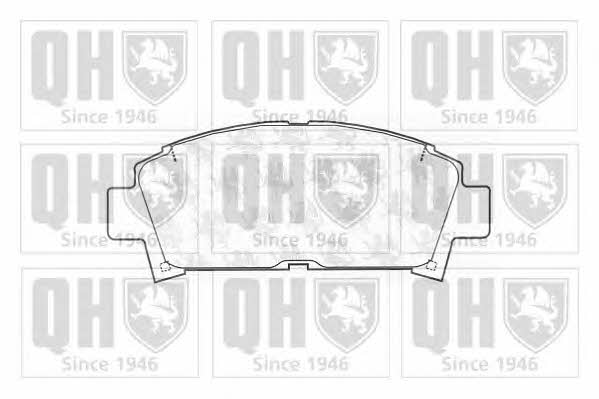 Quinton Hazell BP746 Brake Pad Set, disc brake BP746: Buy near me at 2407.PL in Poland at an Affordable price!