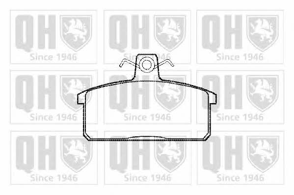 Quinton Hazell BP753 Brake Pad Set, disc brake BP753: Buy near me in Poland at 2407.PL - Good price!