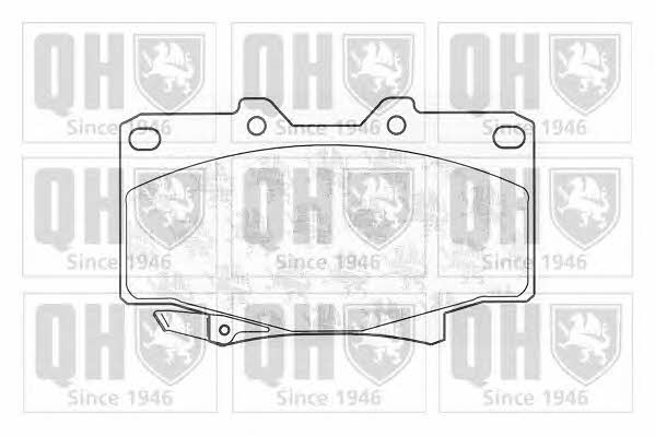 Quinton Hazell BP755 Brake Pad Set, disc brake BP755: Buy near me in Poland at 2407.PL - Good price!