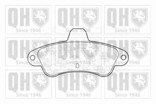 Quinton Hazell BP766 Brake Pad Set, disc brake BP766: Buy near me in Poland at 2407.PL - Good price!