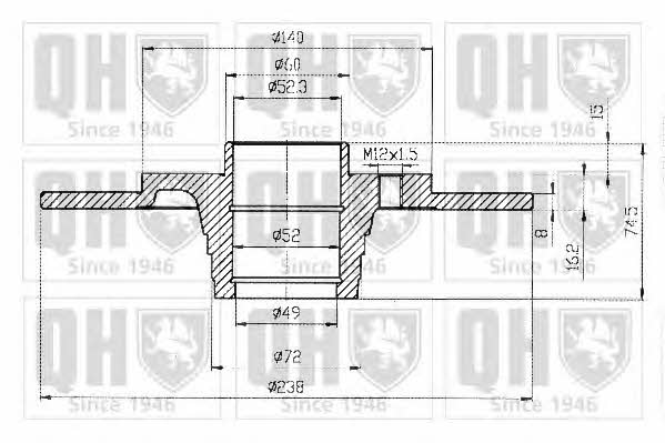 Buy Quinton Hazell BDC4738 at a low price in Poland!