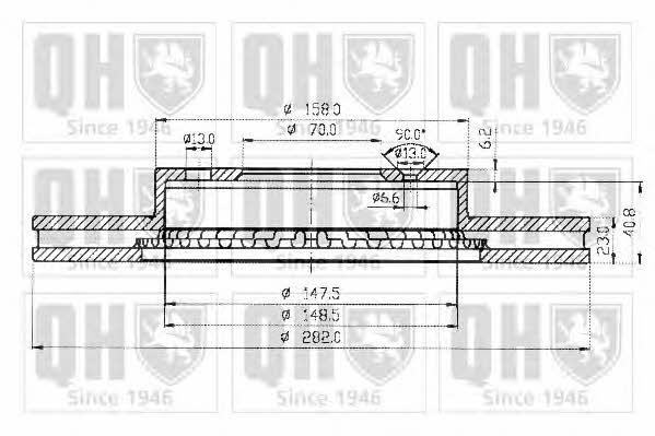 Купити Quinton Hazell BDC4809 за низькою ціною в Польщі!