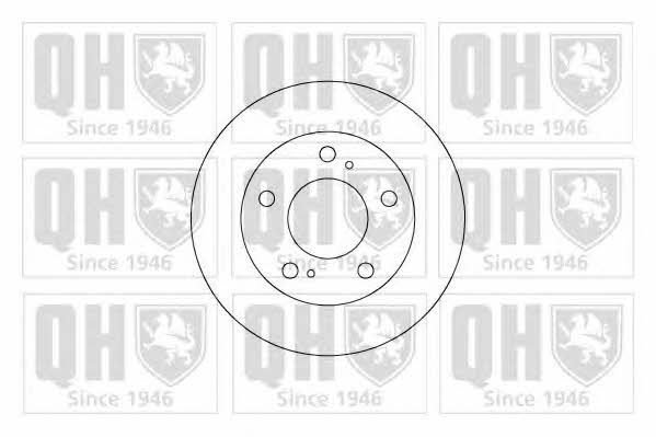 Quinton Hazell BDC4891 Front brake disc ventilated BDC4891: Buy near me in Poland at 2407.PL - Good price!