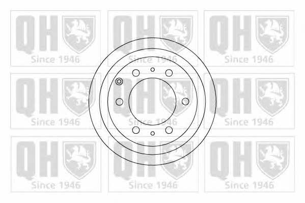Quinton Hazell BDC4943 Rear ventilated brake disc BDC4943: Buy near me at 2407.PL in Poland at an Affordable price!