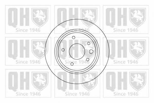 Quinton Hazell BDC5032 Тормозной диск задний вентилируемый BDC5032: Отличная цена - Купить в Польше на 2407.PL!
