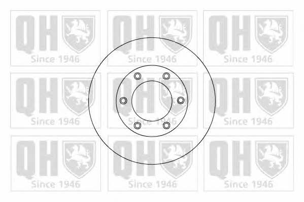 Quinton Hazell BDC5108 Тормозной диск передний вентилируемый BDC5108: Отличная цена - Купить в Польше на 2407.PL!