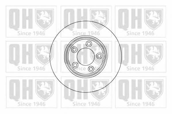 Quinton Hazell BDC5119 Тормозной диск передний вентилируемый BDC5119: Отличная цена - Купить в Польше на 2407.PL!