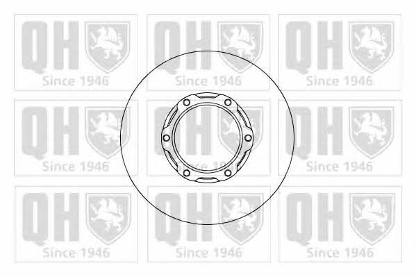 Quinton Hazell BDC5124 Front brake disc ventilated BDC5124: Buy near me in Poland at 2407.PL - Good price!