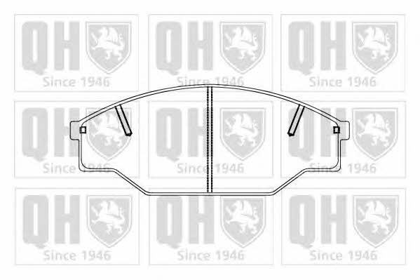Quinton Hazell BP856 Brake Pad Set, disc brake BP856: Buy near me in Poland at 2407.PL - Good price!