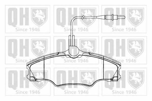 Quinton Hazell BP864 Brake Pad Set, disc brake BP864: Buy near me in Poland at 2407.PL - Good price!