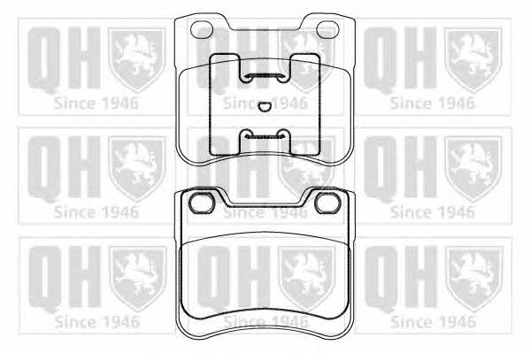 Quinton Hazell BP870 Brake Pad Set, disc brake BP870: Buy near me in Poland at 2407.PL - Good price!