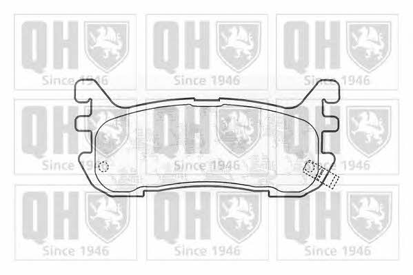 Quinton Hazell BP907 Brake Pad Set, disc brake BP907: Buy near me at 2407.PL in Poland at an Affordable price!
