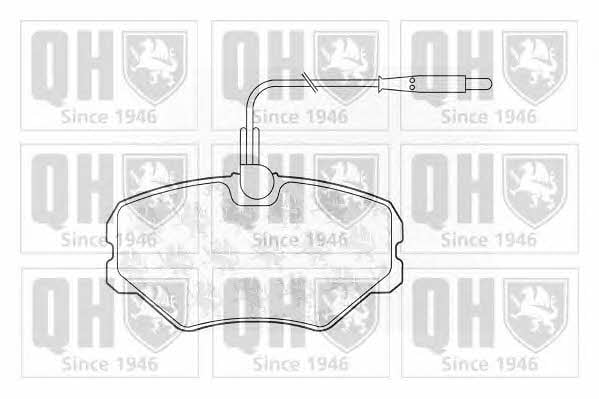 Quinton Hazell BP909 Brake Pad Set, disc brake BP909: Buy near me in Poland at 2407.PL - Good price!