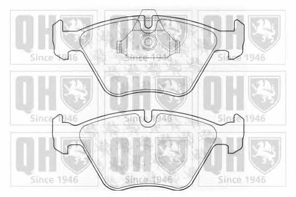 Quinton Hazell BP926 Brake Pad Set, disc brake BP926: Buy near me in Poland at 2407.PL - Good price!