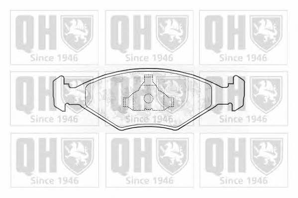Quinton Hazell BP977 Brake Pad Set, disc brake BP977: Buy near me in Poland at 2407.PL - Good price!