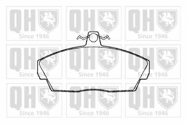 Quinton Hazell BP981 Brake Pad Set, disc brake BP981: Buy near me in Poland at 2407.PL - Good price!