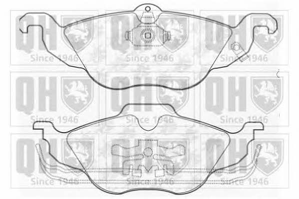 Quinton Hazell BP983 Brake Pad Set, disc brake BP983: Buy near me in Poland at 2407.PL - Good price!