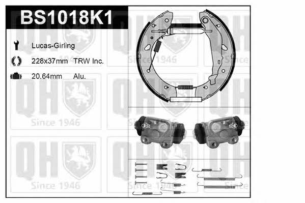 Quinton Hazell BS1018K1 Brake shoe set BS1018K1: Buy near me at 2407.PL in Poland at an Affordable price!