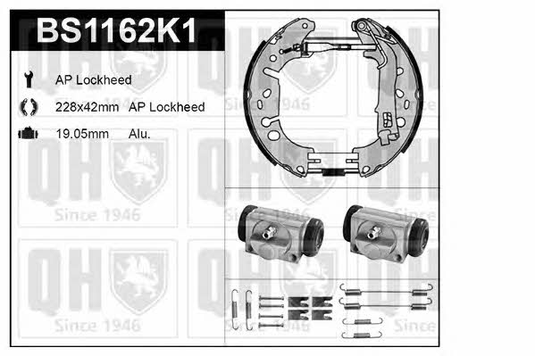 Quinton Hazell BS1162K1 Brake shoe set BS1162K1: Buy near me at 2407.PL in Poland at an Affordable price!
