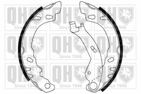 Quinton Hazell BS1166 Brake shoe set BS1166: Buy near me at 2407.PL in Poland at an Affordable price!