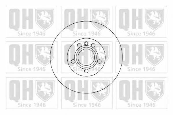 Quinton Hazell BDC5198 Тормозной диск передний вентилируемый BDC5198: Отличная цена - Купить в Польше на 2407.PL!