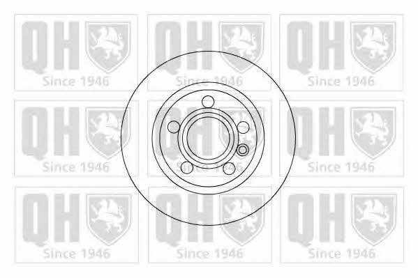 Quinton Hazell BDC5216 Rear brake disc, non-ventilated BDC5216: Buy near me in Poland at 2407.PL - Good price!