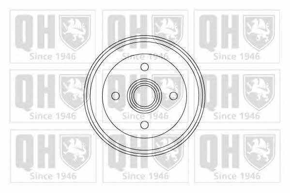 Quinton Hazell BDR133 Тормозной барабан задний BDR133: Отличная цена - Купить в Польше на 2407.PL!