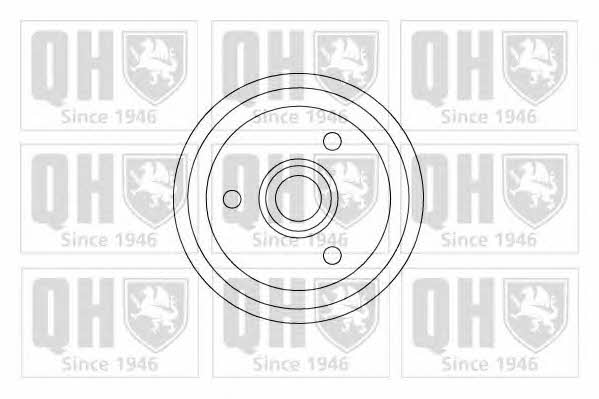 Quinton Hazell BDR217 Барабан гальмівний задній BDR217: Приваблива ціна - Купити у Польщі на 2407.PL!
