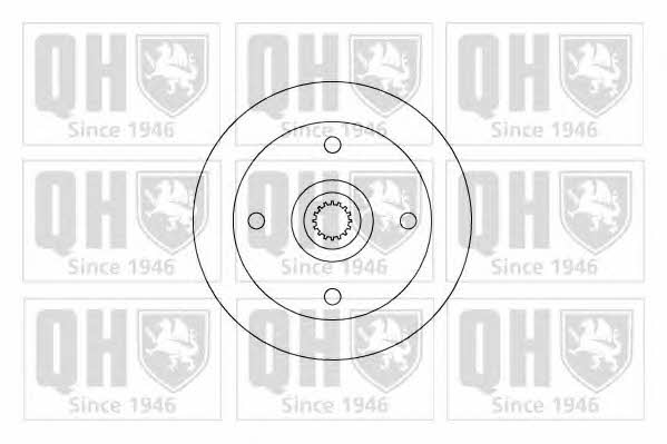 Quinton Hazell BDR241 Bęben hamulca tylny BDR241: Dobra cena w Polsce na 2407.PL - Kup Teraz!