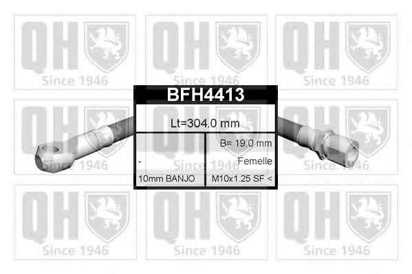 Quinton Hazell BFH4413 Тормозной шланг BFH4413: Отличная цена - Купить в Польше на 2407.PL!