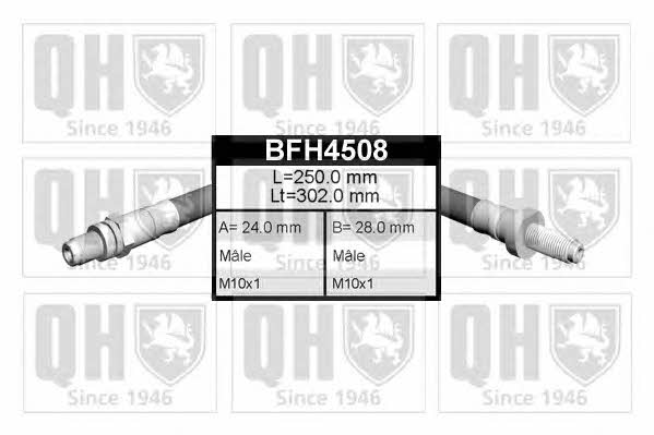 Quinton Hazell BFH4508 Brake Hose BFH4508: Buy near me in Poland at 2407.PL - Good price!