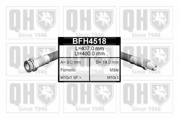 Quinton Hazell BFH4518 Brake Hose BFH4518: Buy near me in Poland at 2407.PL - Good price!
