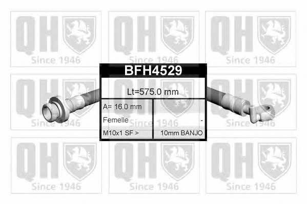Quinton Hazell BFH4529 Brake Hose BFH4529: Buy near me in Poland at 2407.PL - Good price!