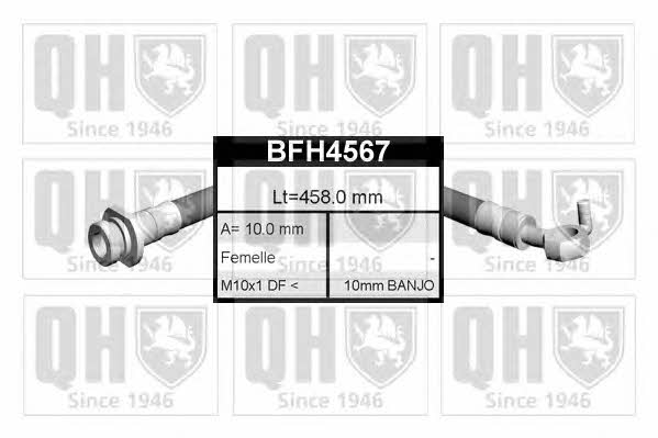 Quinton Hazell BFH4567 Bremsschlauch BFH4567: Kaufen Sie zu einem guten Preis in Polen bei 2407.PL!