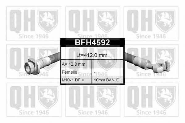 Quinton Hazell BFH4592 Brake Hose BFH4592: Buy near me in Poland at 2407.PL - Good price!
