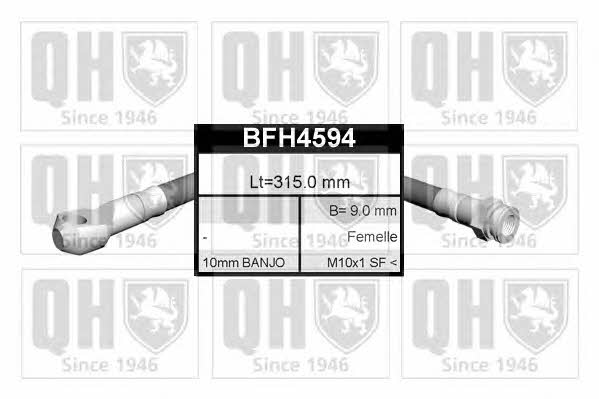 Quinton Hazell BFH4594 Тормозной шланг BFH4594: Отличная цена - Купить в Польше на 2407.PL!