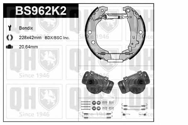 Quinton Hazell BS962K2 Brake shoe set BS962K2: Buy near me in Poland at 2407.PL - Good price!