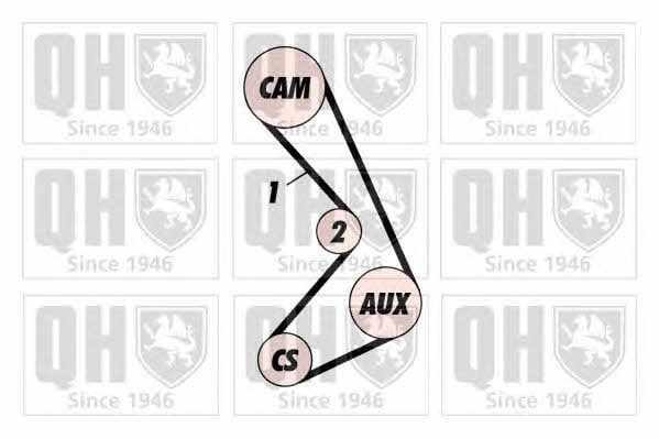 Quinton Hazell QBK109 Timing Belt Kit QBK109: Buy near me in Poland at 2407.PL - Good price!