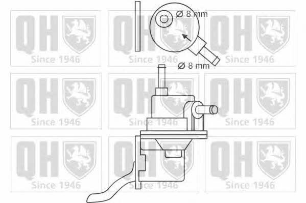 Quinton Hazell QFP84 Kraftstoffpumpe QFP84: Kaufen Sie zu einem guten Preis in Polen bei 2407.PL!