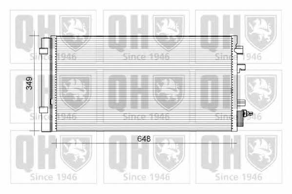 Quinton Hazell QCN655 Радиатор кондиционера (Конденсатор) QCN655: Отличная цена - Купить в Польше на 2407.PL!