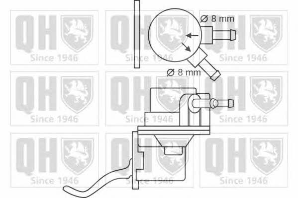 Quinton Hazell QFP92 Fuel pump QFP92: Buy near me in Poland at 2407.PL - Good price!