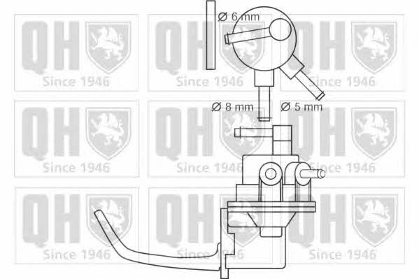 Quinton Hazell QFP95 Fuel pump QFP95: Buy near me in Poland at 2407.PL - Good price!