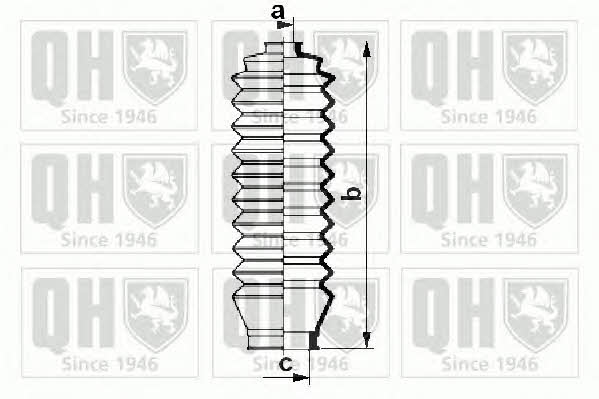 Quinton Hazell QG1395 Bellow kit, steering QG1395: Buy near me in Poland at 2407.PL - Good price!