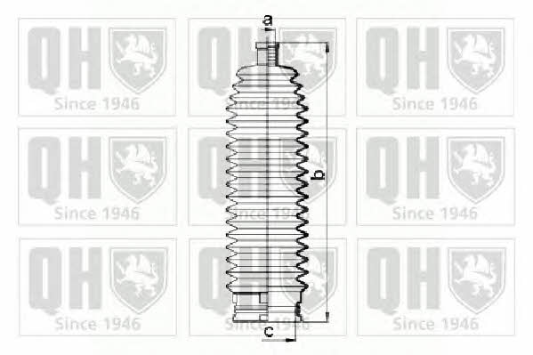 Quinton Hazell QG1440 Пыльник рулевой рейки, комплект QG1440: Отличная цена - Купить в Польше на 2407.PL!