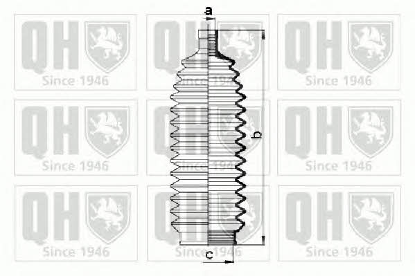 Quinton Hazell QG1441 Пыльник рулевой рейки, комплект QG1441: Отличная цена - Купить в Польше на 2407.PL!