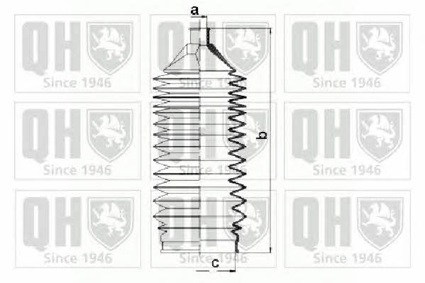 Quinton Hazell QG1502 Пыльник рулевой рейки, комплект QG1502: Отличная цена - Купить в Польше на 2407.PL!