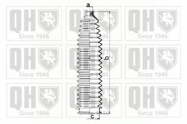 Quinton Hazell QG1513 Osłona przeciwpyłowa drążka kierowniczego, komplet QG1513: Dobra cena w Polsce na 2407.PL - Kup Teraz!