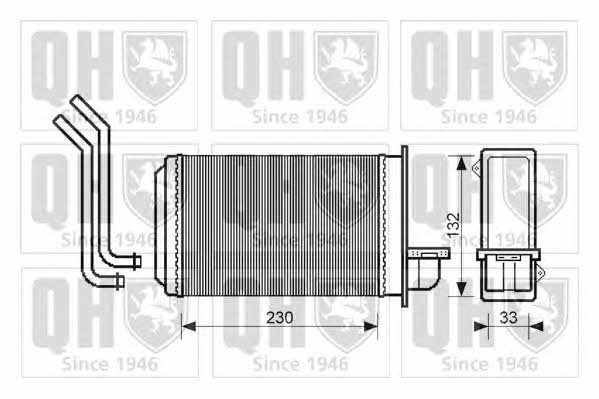 Quinton Hazell QHR2009 Wärmetauscher, innenraumheizung QHR2009: Kaufen Sie zu einem guten Preis in Polen bei 2407.PL!